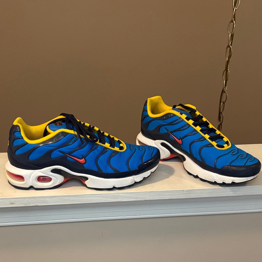 Nike Kids Sneakers Blue and Yellow